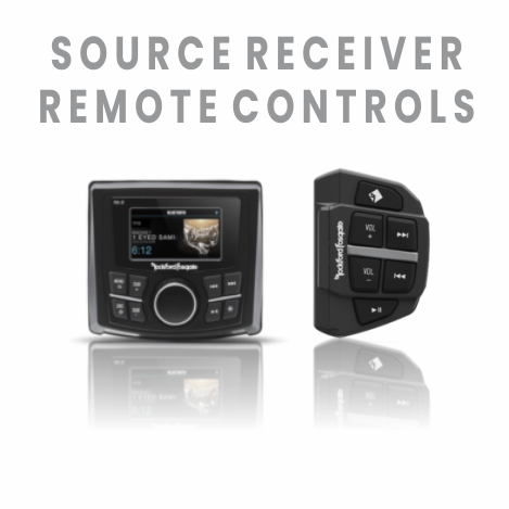 Source Receiver Remote Controls