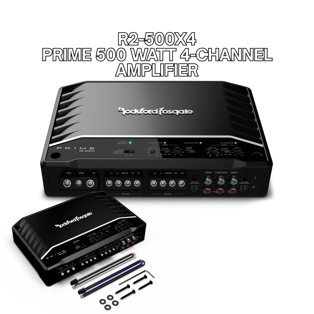 TOYOTA HILUX SOUND UPGRADE Stage 2 - AMP + SPEAKER KIT - Standard - Image 4