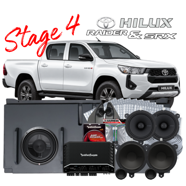 TOYOTA HILUX- Stage 4 SOUND UPGRADE – FULL HOUSE KIT – Standard