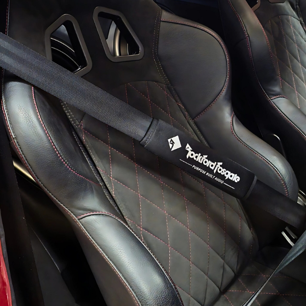 Rockford Fosgate Seatbelt Covers - Cotton & Polyester blend - Image 4