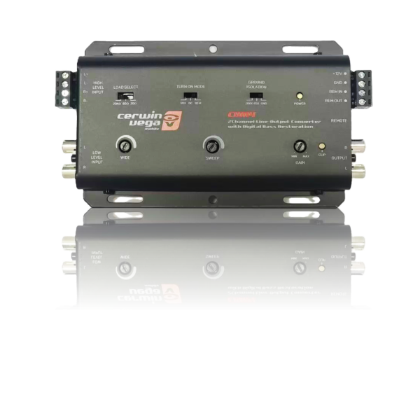 Cerwin Vega – CVM4 – 2 Channel Line Output Converter and Bass Enhancement Proccessor