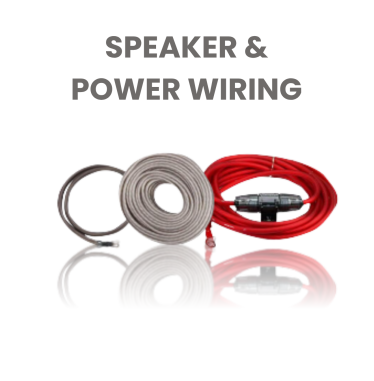 Speaker and Power Wiring