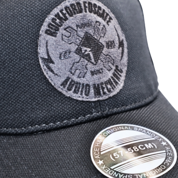 Rockford Fosgate - Dark Grey cap featuring grey suede stitch detail - Image 3