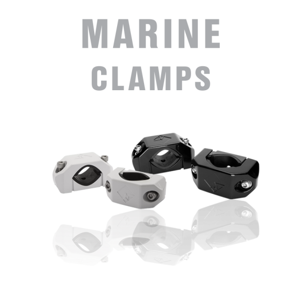 Marine Wakeboard Tower Speaker Clamps