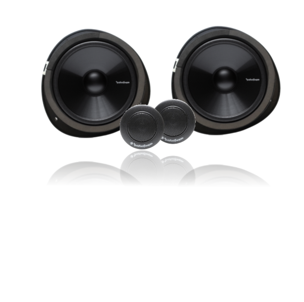 FRDNG-SP-R1675-S – Pair of Prime 6.75″ 2-Way Full-Range Speaker with Ford 6.75 spacers