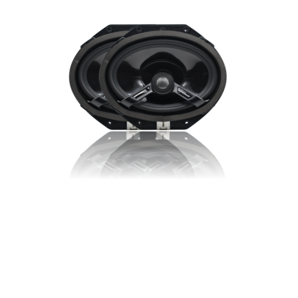 FRDNG-SP-T1692 –  Power 6″X 9″ 2-Way Full-Range Speaker and Ford Ranger 6×9 Spacers