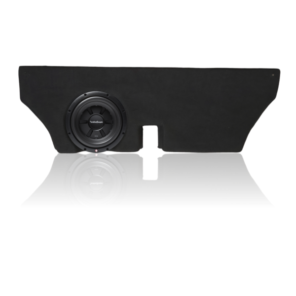FRDNG-SUB-R2SD4-10 – 10″ R2 4-Ohm DVC Subwoofer and Ford Ranger Enclosure – Under Seat
