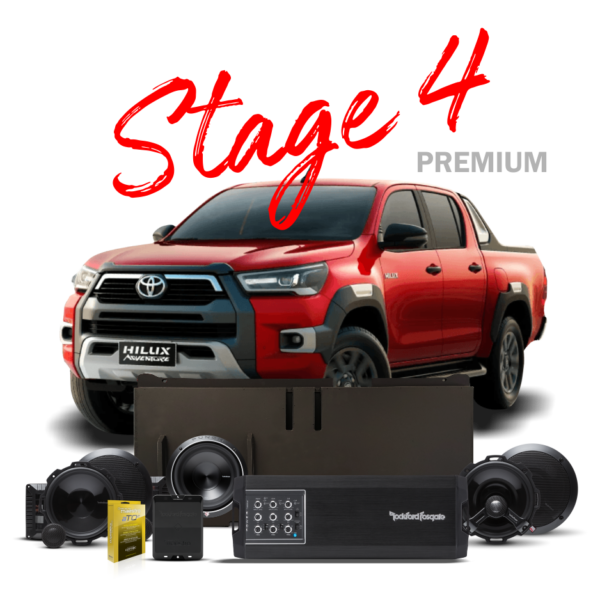 TOYOTA HILUX – Stage 4 – SOUND UPGRADE – Premium