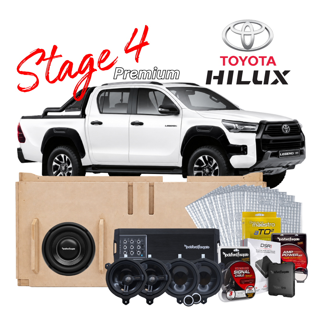 TOYOTA HILUX - Stage 4 - SOUND UPGRADE - Premium - Image 7