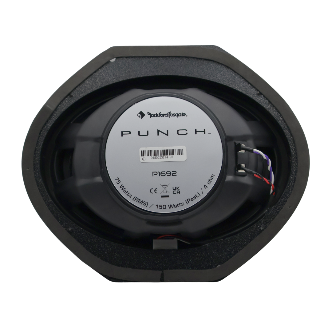 FRDNG-SP-P1692 - Punch 6"x 9" 2-Way Full Range Speaker and Ford 6x9 Spacer