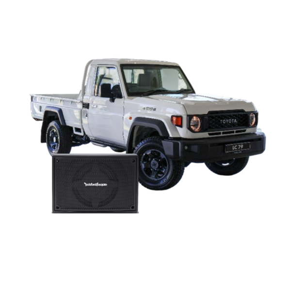 TOYLCS-SUB-ENCL  Toyota Land Cruiser Single Cab Subwoofer Enclosure