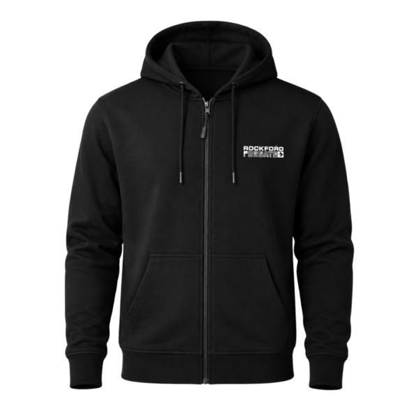POP-BLK-HOOD Rockford Fosgate Clothing- Zip-up Punch Hoodie – Black