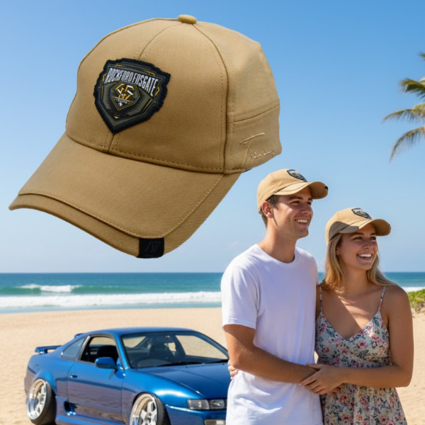 Rockford Fosgate - featuring 45th Anniversary detail - Beige Cap - Image 2