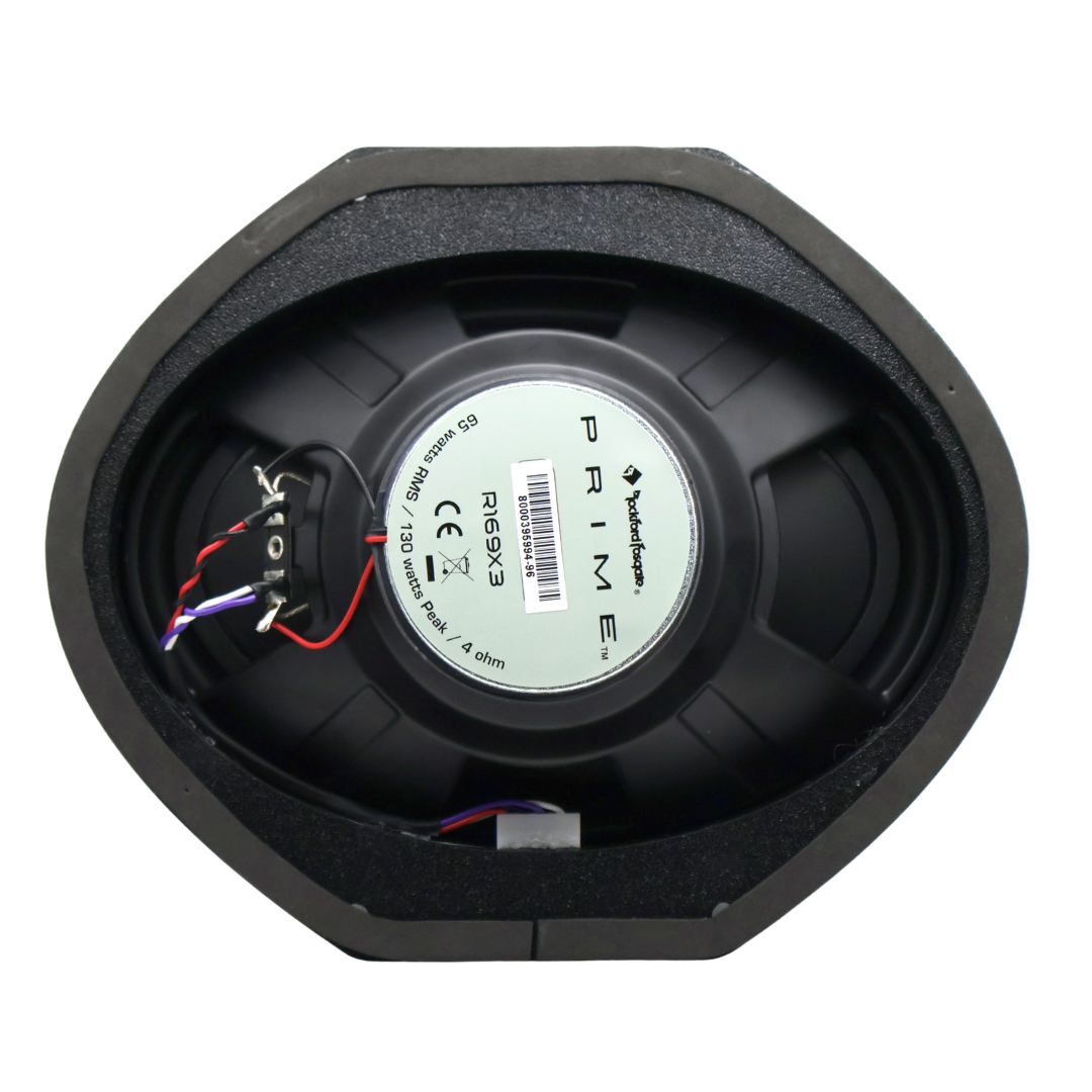 FRDNG-SP-R169X3 - Prime 6"x 9" 3-Way Full-Range Speaker and Ford 6×9 Spacer