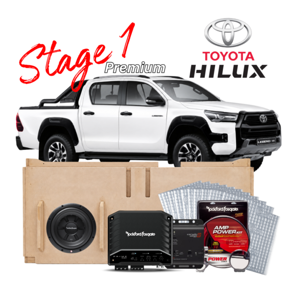 TOYOTA HILUX – Stage 1 – SOUND UPGRADE – Premium