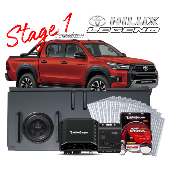 TOYOTA HILUX – Stage 1 – SOUND UPGRADE – Premium