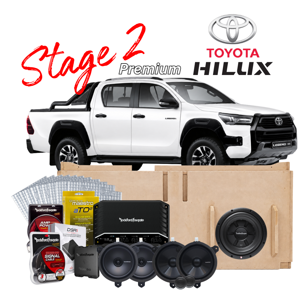 TOYOTA HILUX - Stage 2 - SOUND UPGRADE - Premium - Image 7