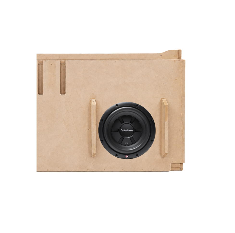 TOY-SUB-R2SD2-10 - Rockford Fosgate - Toyota Hilux Subwoofer Enclosure – Behind Seat
