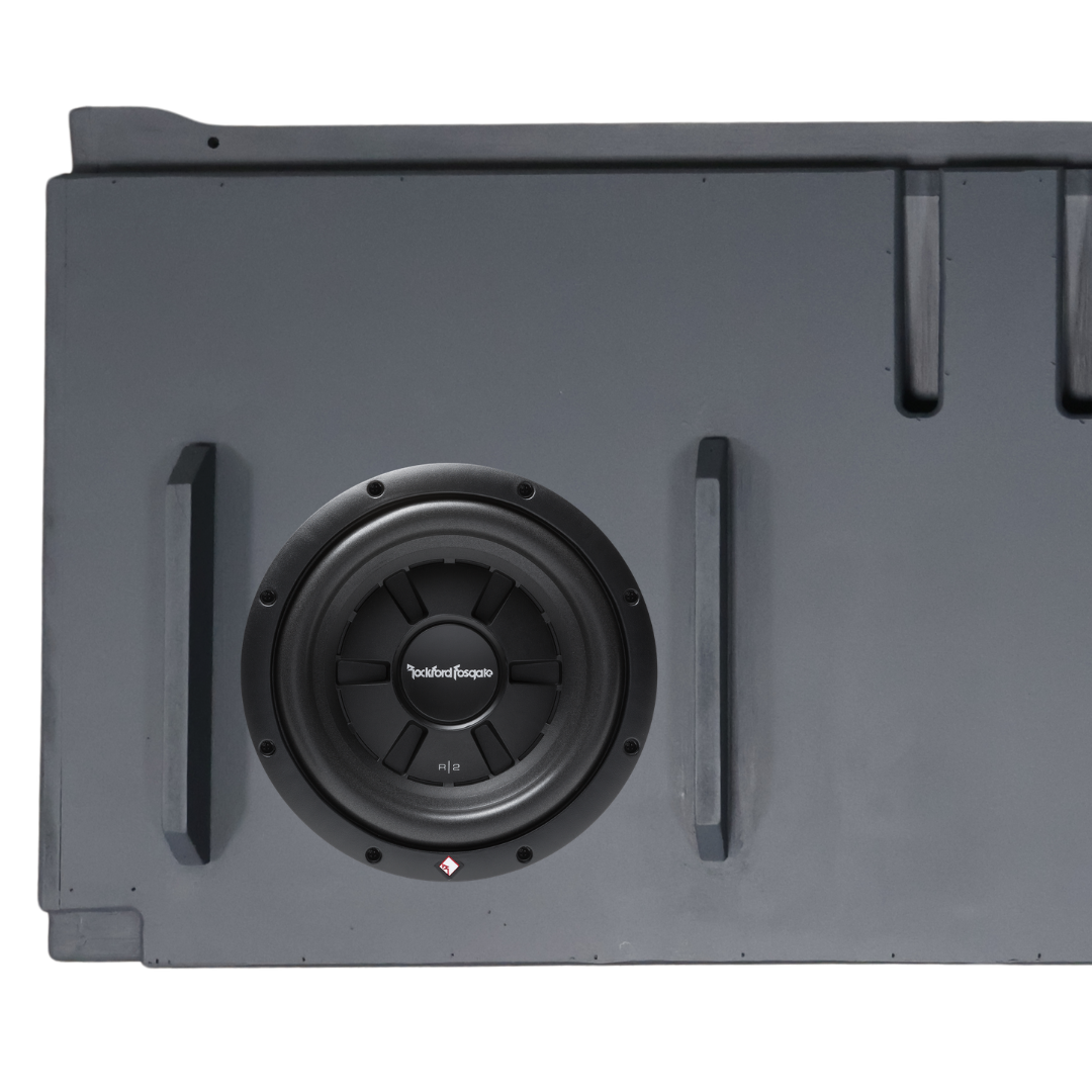 TOY-SUB-R2SD2-10 - Rockford Fosgate - Toyota Hilux Subwoofer Enclosure – Behind Seat