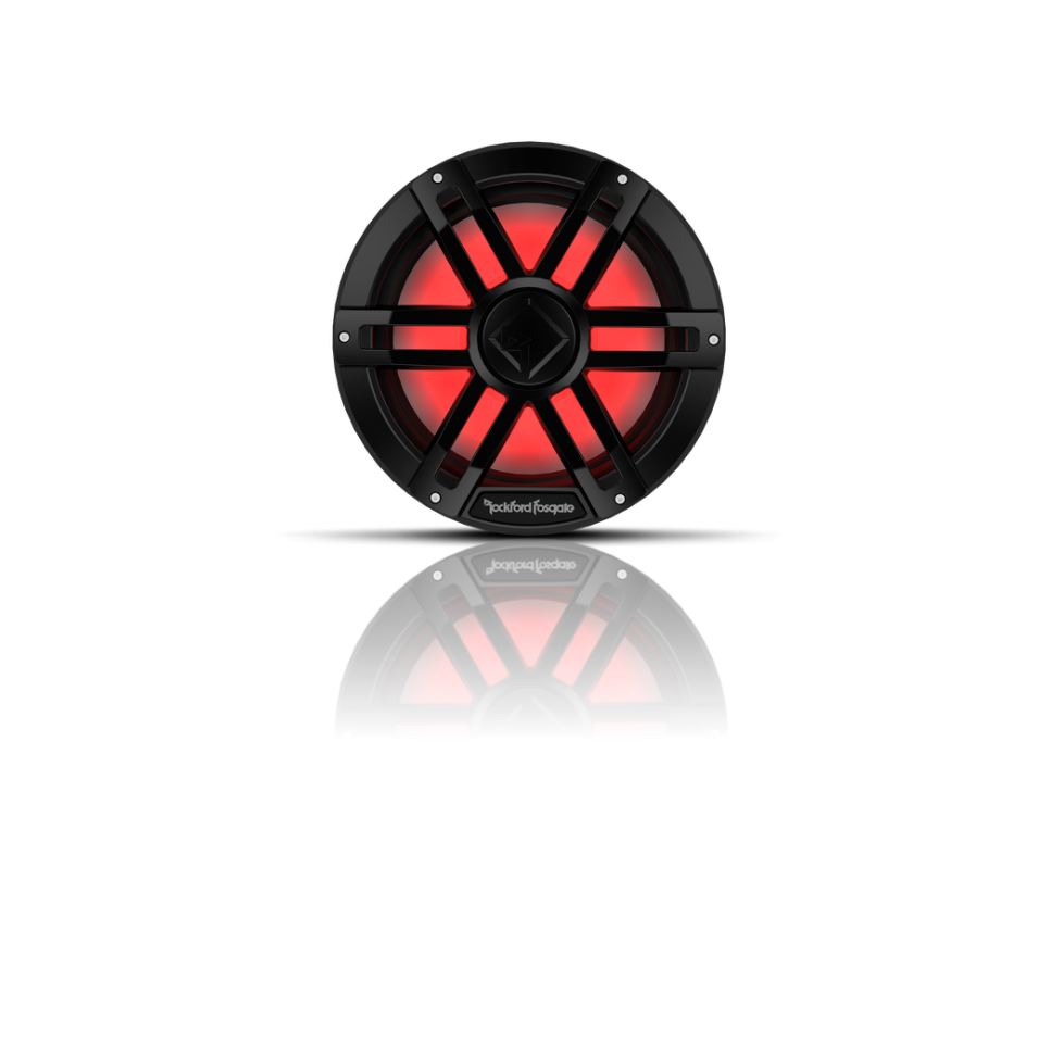 M1D4-12B - Rockford Fosgate - M1 12" DVC 4Ω Color Optix Marine Subwoofer - Black - Image 4
