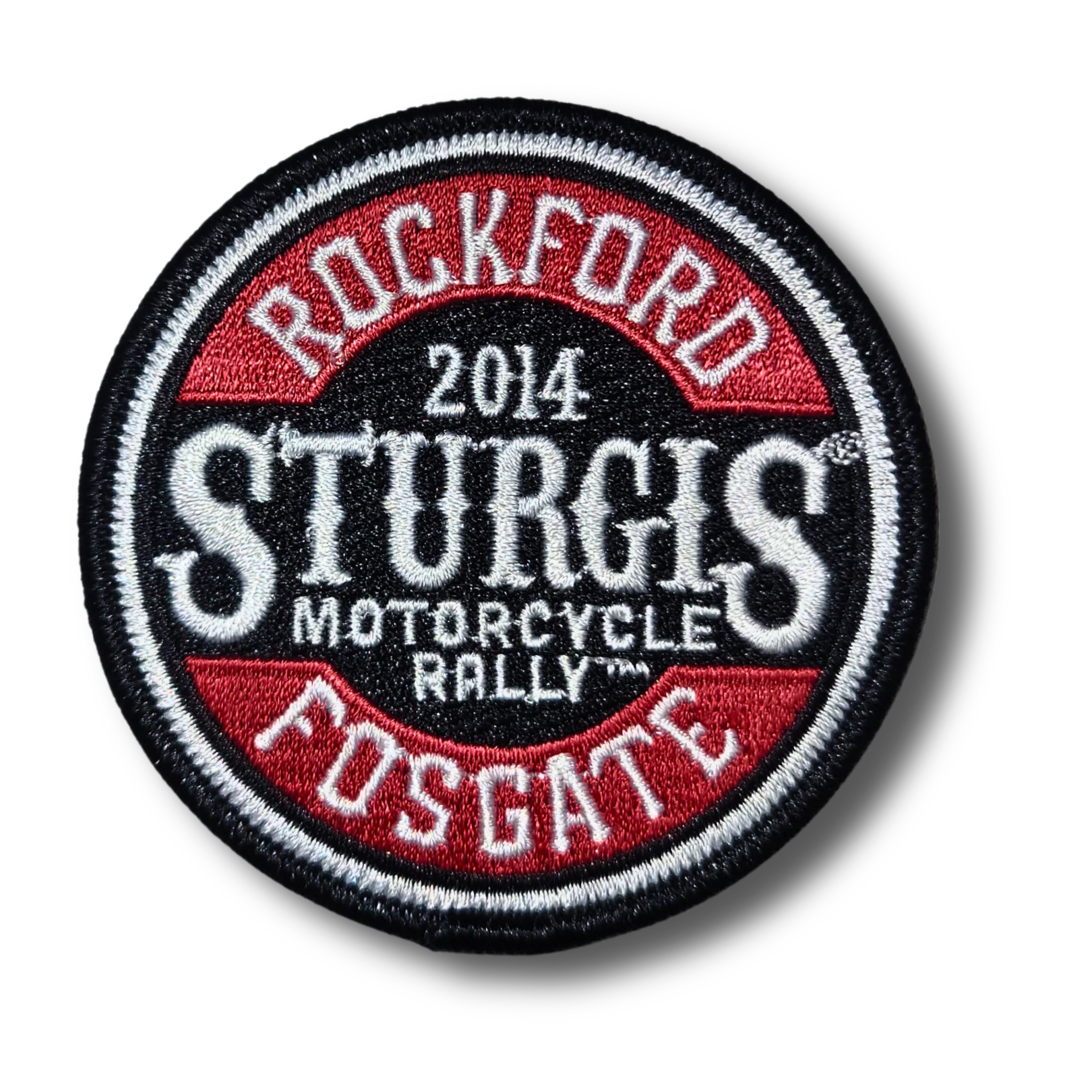 Rockford Fosgate - 2014 STURGIS Motorcycle Rally Clothing Patches - Image 2