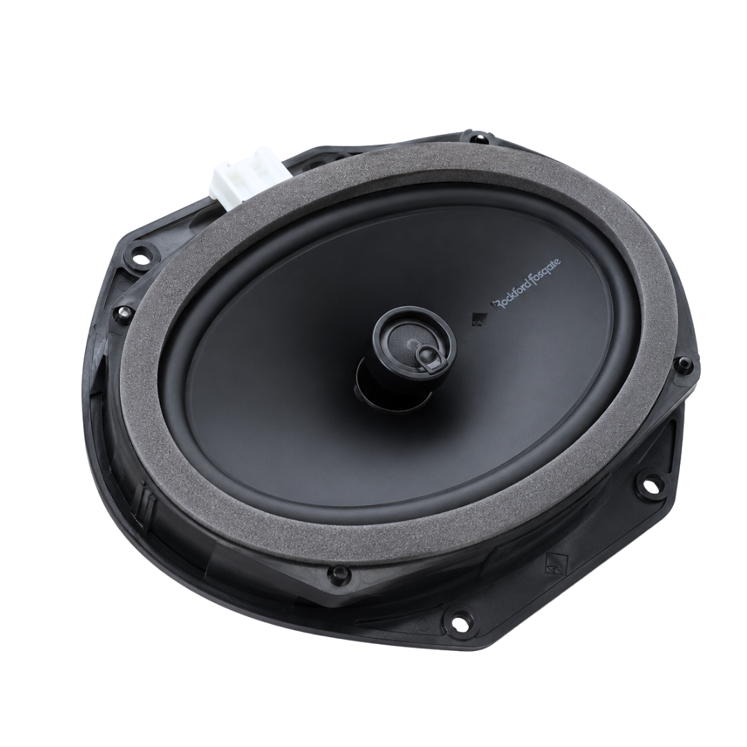 FRDNG-SP-P1V2-69 - Punch P1 6"x9” 3-Way Coaxial Speaker and Ford 6x9 Spacer
