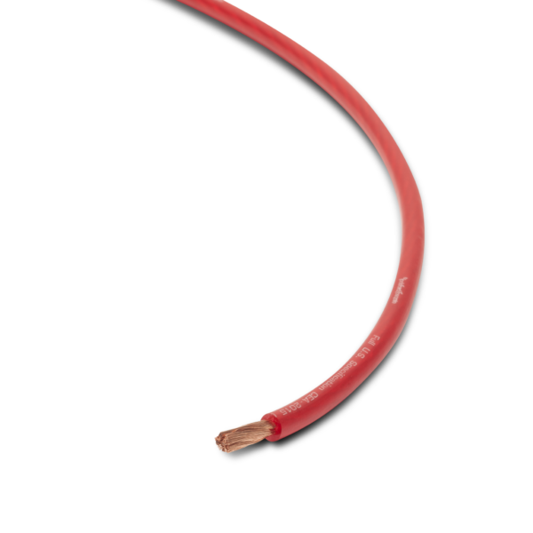 RFW8R – Rockford Fosgate – 8 AWG Frosted Red Wire Per Meter