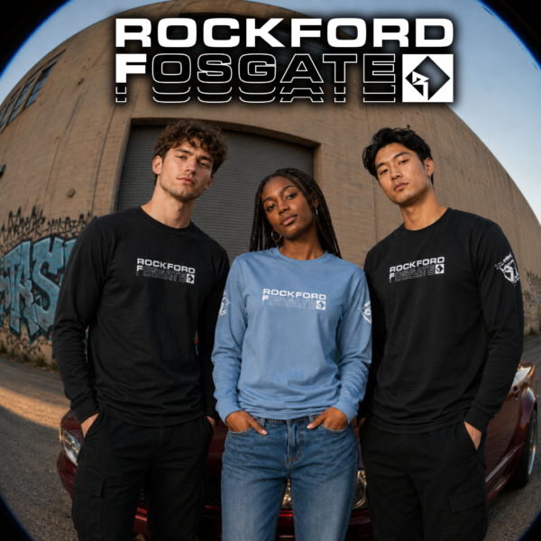 POP-LONG – Rockford Fosgate – Long sleeve Shirt with Logo and Design