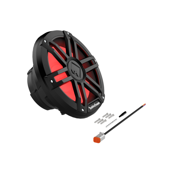 M1D2-10B - Rockford Fosgate - DVC 2O Color Optix Marine Sub-Blk