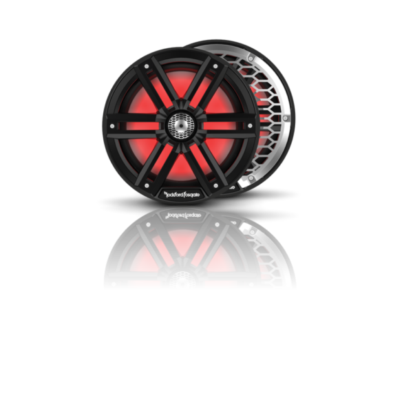 M2 8” Color Optix™ Marine 2-Way Horn Speakers (pr) – Black