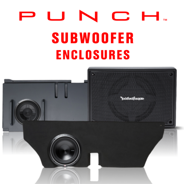 Car Punch Subwoofer Enclosures