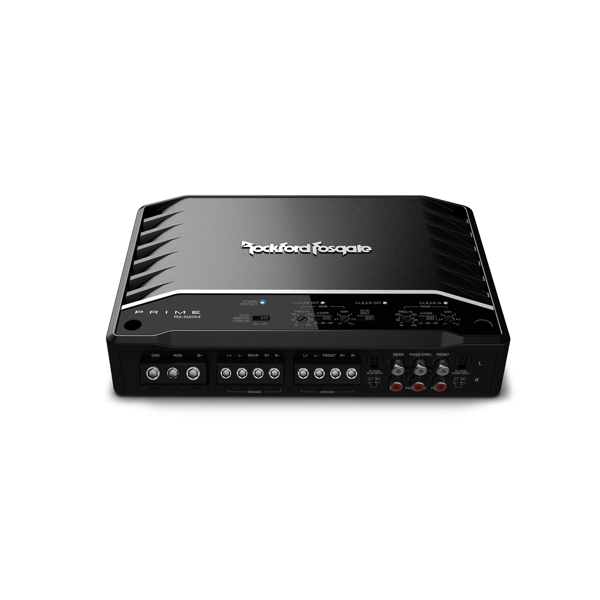 M-R2-500X4 – Rockford Fosgate – Prime 300 Watt 4-Channel Coated Marine Amplifier