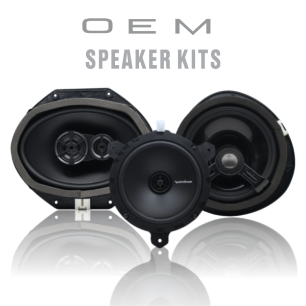 Assembled speaker spacer kits