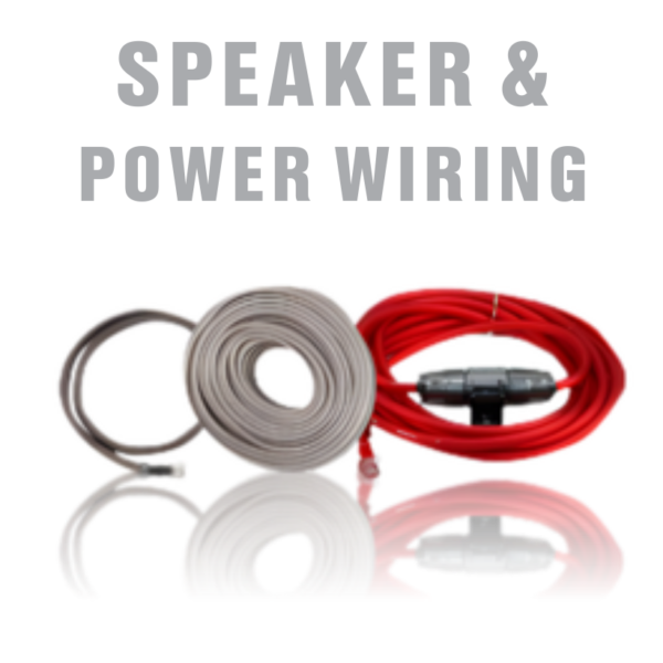 Speaker and Power Wiring