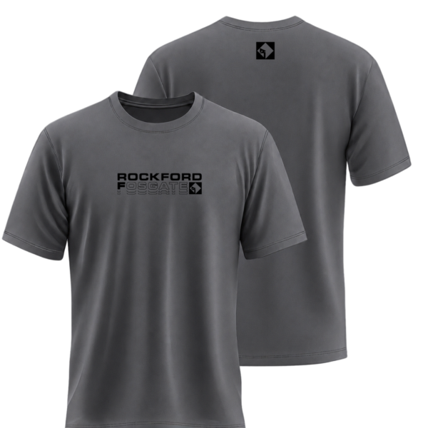 Rockford Fosgate Grey Short sleeve shirt minimalist design