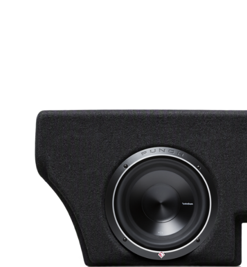 FRDNG-SUB-P3D4-10" P3 4-Ohm DVC Subwoofer and Ford Ranger Enclosure - Under Seat