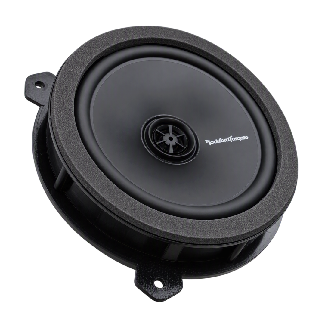 ISZ-SP-R1675X2 - Rockford Fosgate - Prime 6.75" 2-Way Full-Range Speaker in Isuzu Spacers
