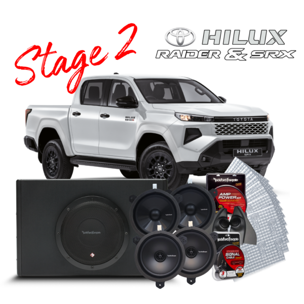 TOY-SRX-RAID-STG2 – Rockford Fosgate – Toyota SRX & Raider Stage 2