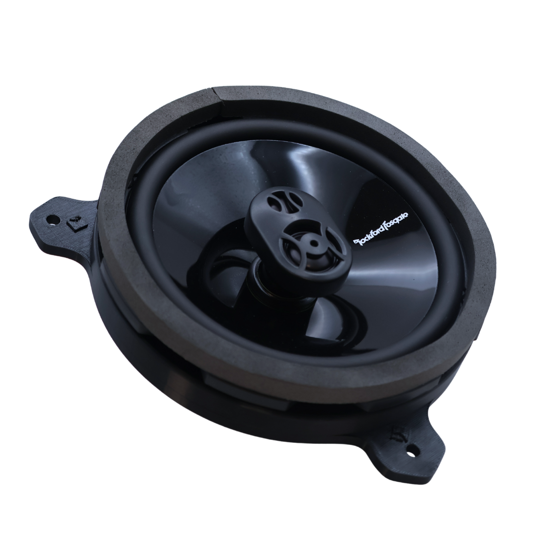 SUZSWFT-SP-P1675 - Punch 6.75" 3-Way Full-Range Speaker with Spacers for Suzuki Swift