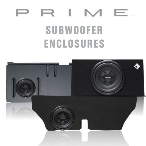 Car Prime Subwoofer Enclosures