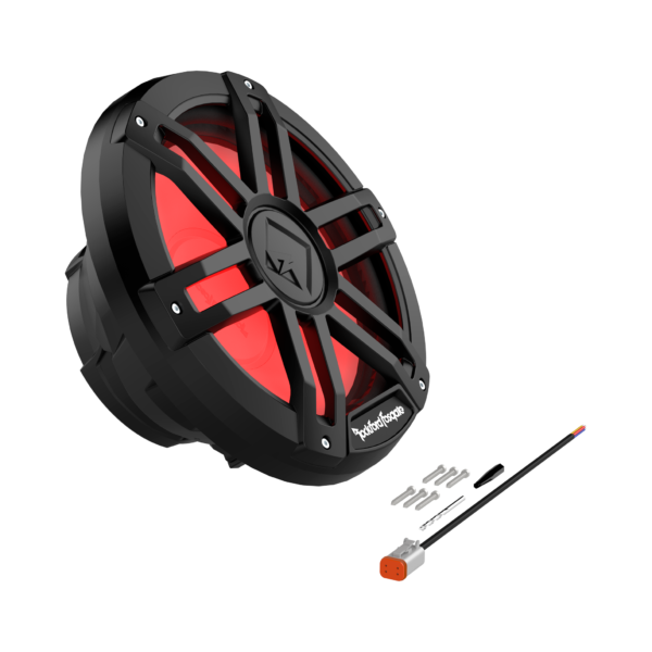 M1D2-12B - Rockford Fosgate - M1 12" DVC 2Ω Color Optix Marine Subwoofer - Black