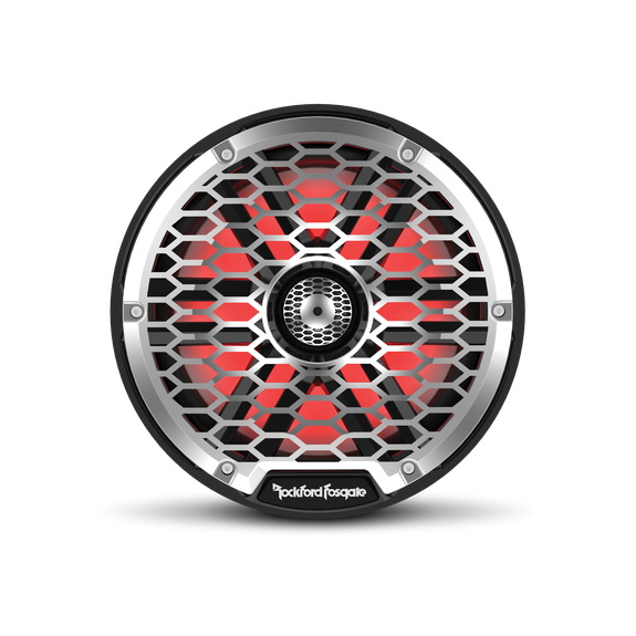 M2 8” Color Optix™ Marine 2-Way Horn Speakers (pr) - Black - Image 2