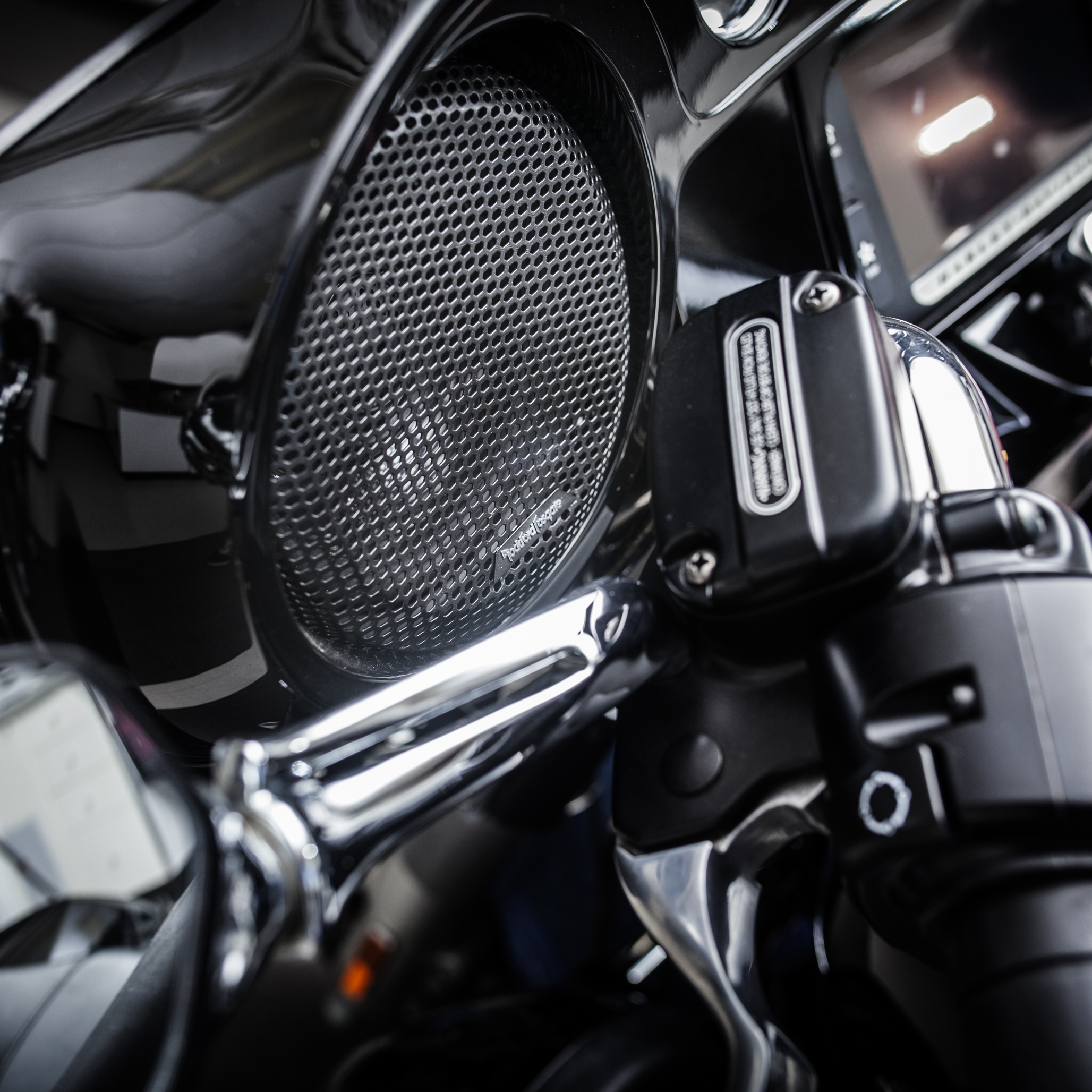 TMS65 - Harley-Davidson - Rockford Fosgate - 6.5" Full Range Fairing/Tour-Pak Speakers (2014+)
