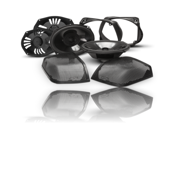 TMS69BL14 – Harley Davidson – Rockford Fosgate – Power Motor Sports 6  Road Glide F/RSpks