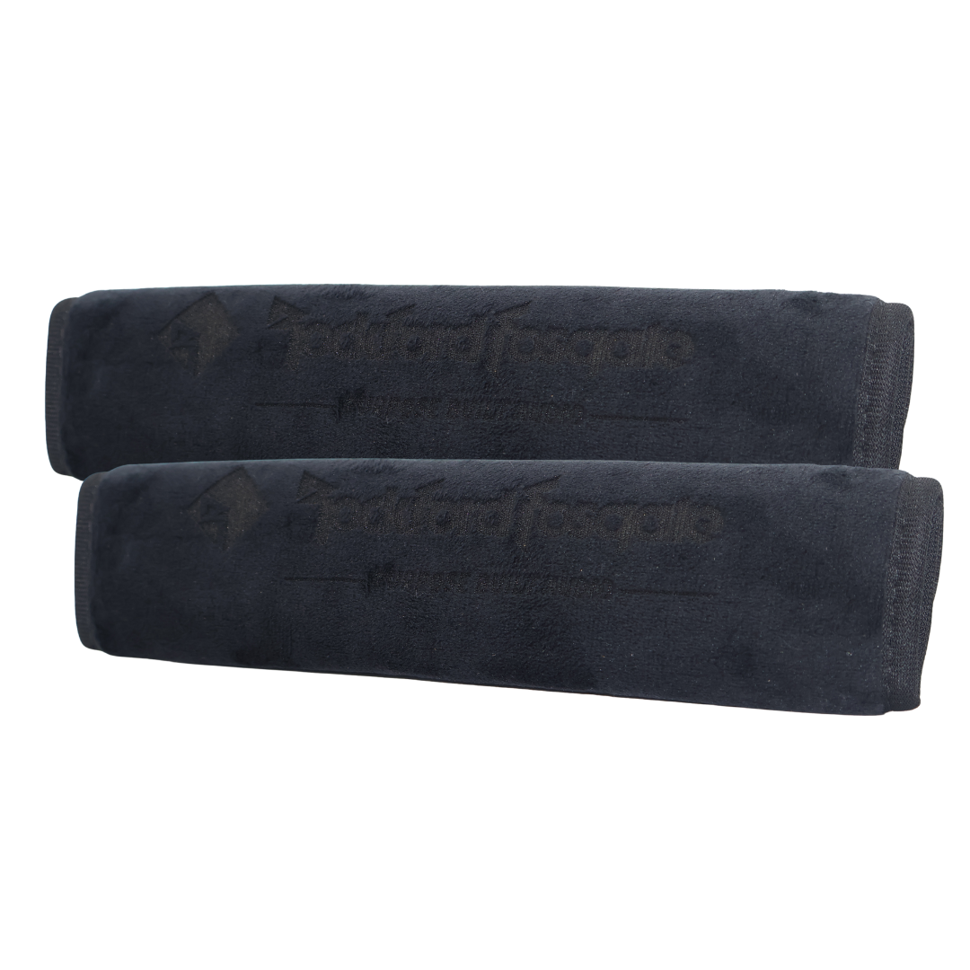 POP-VLVTSTBLT-BLK - Rockford Fosgate - Black Velvet Seatbelt Covers - Pairs - Image 3