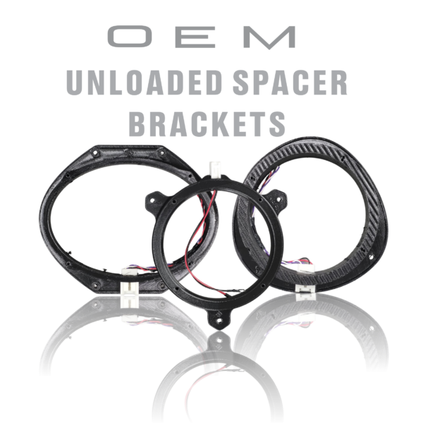 Unassembled speaker spacer kits