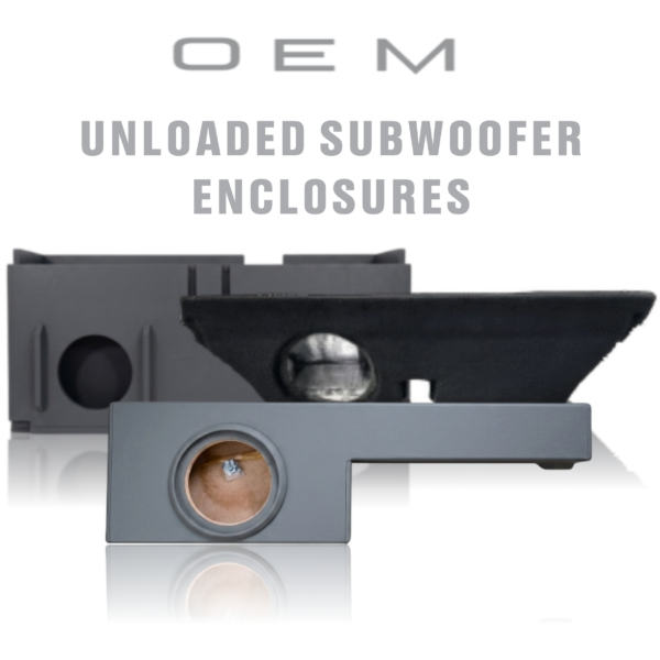 Subwoofer enclosure options